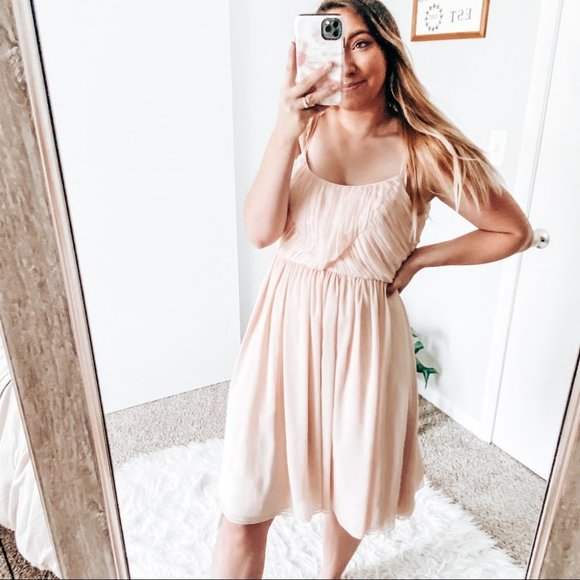 Anthropologie Dresses & Skirts - BHLDN “hitherto” light pink dress